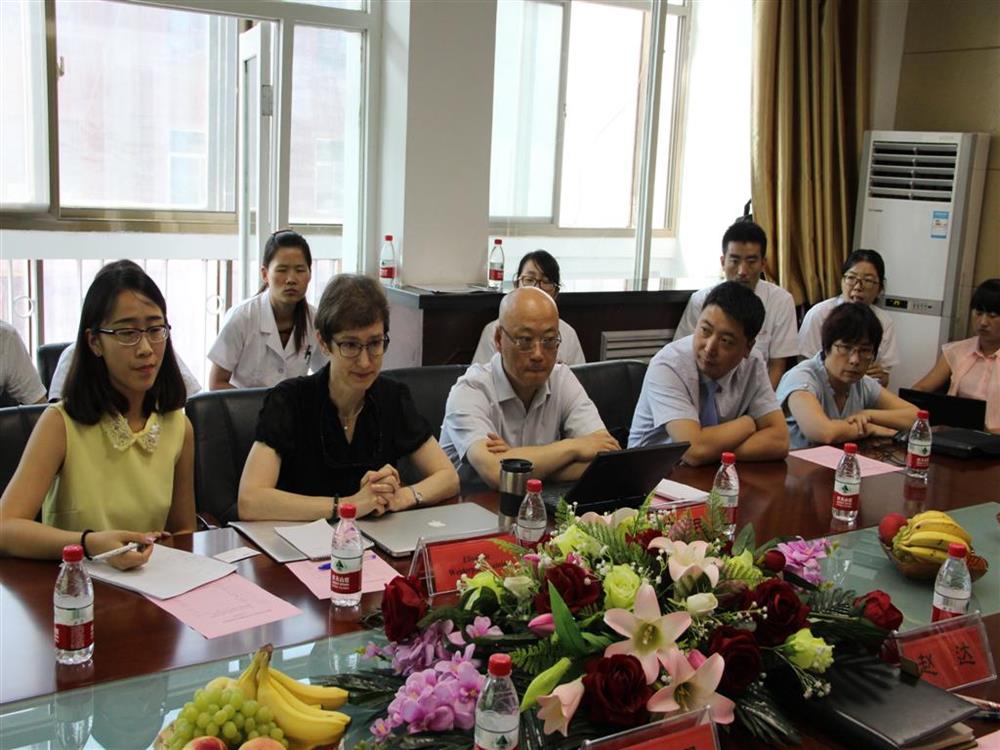 欧朗国际翻译译员陪同瑞典专家访问兰大东岗医院